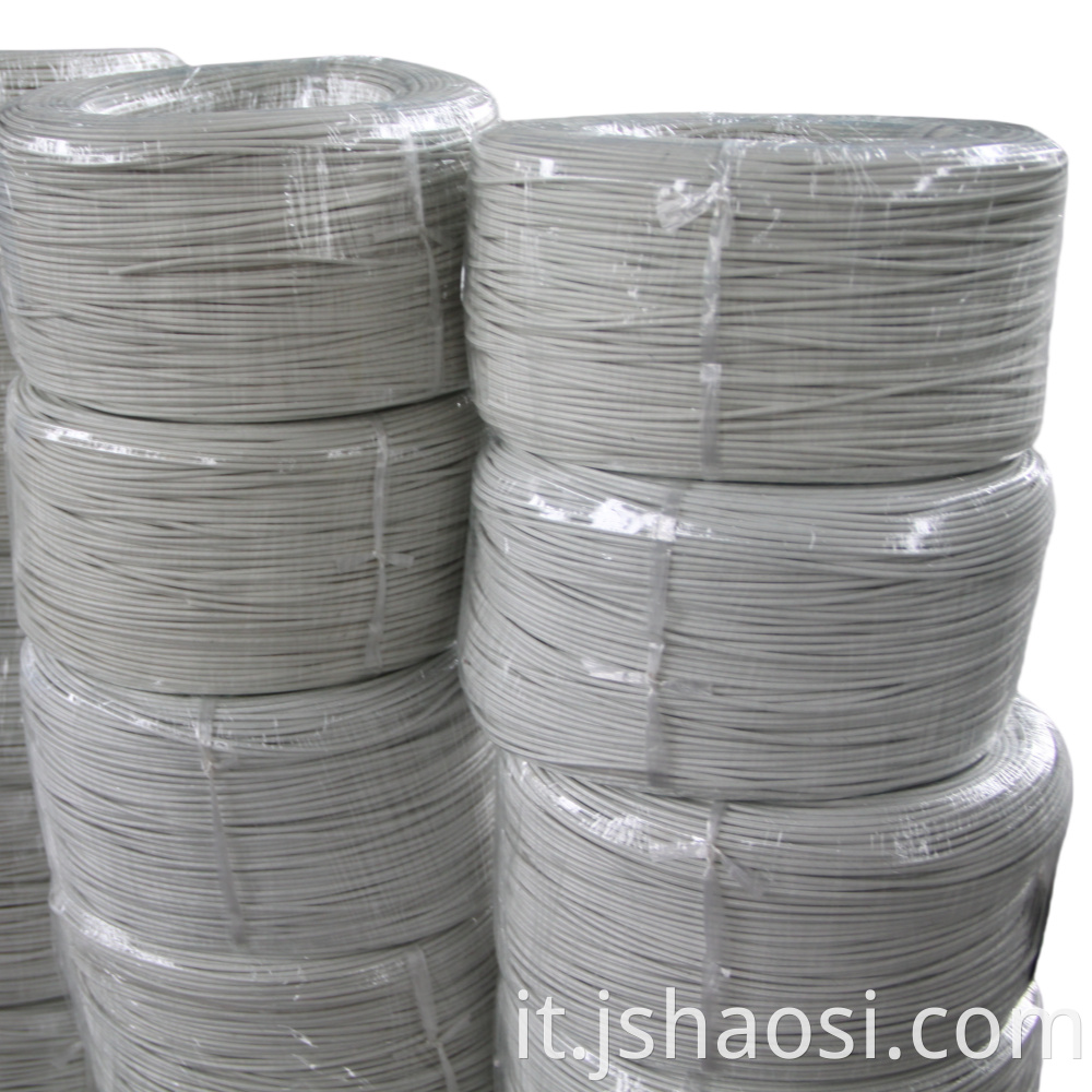 Silicone rubber wire